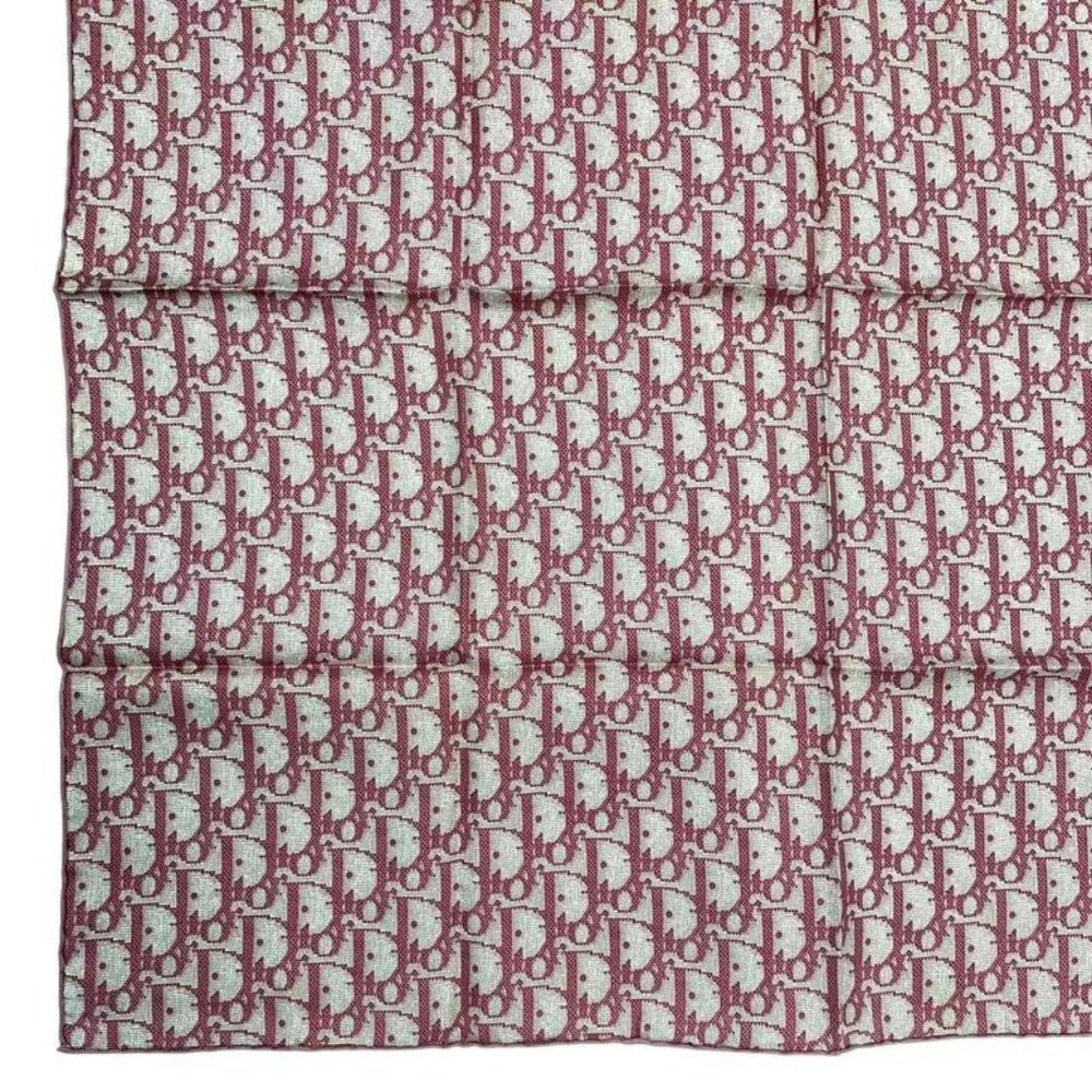 Dior Christian Trotter Scarf Silk Pink - Picture 4 of 8